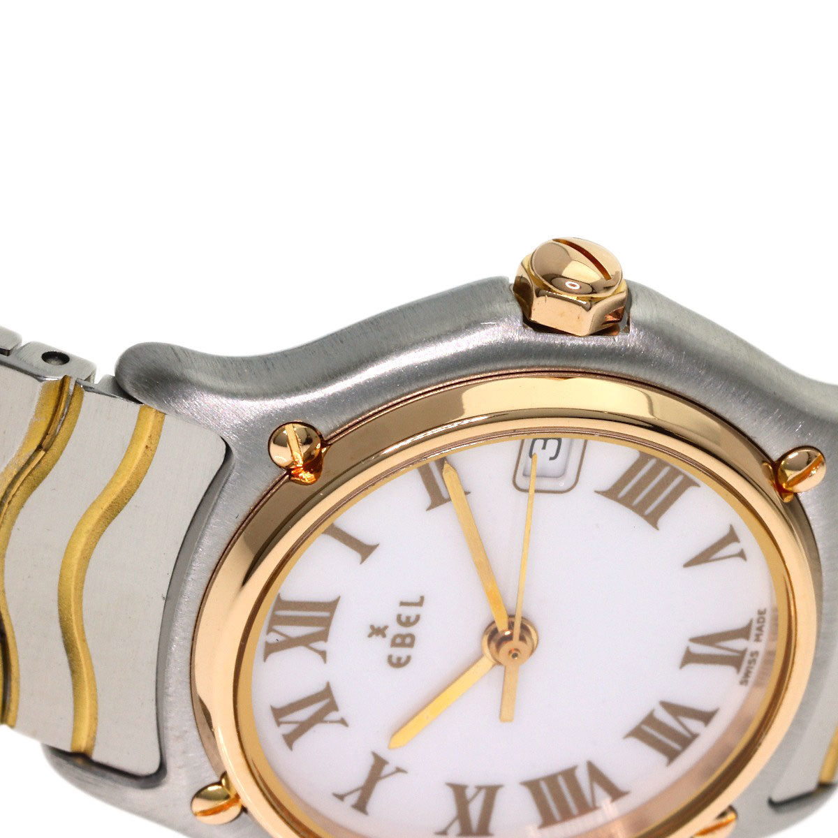EBEL Sports Classic Wave Watches Stainless Steel/Stainless Steel Ladies