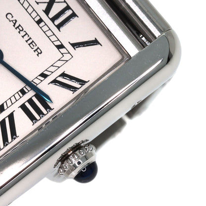 CARTIER Tank solo SM Watches W5200013 Stainless Steel/Stainless Steel Ladies