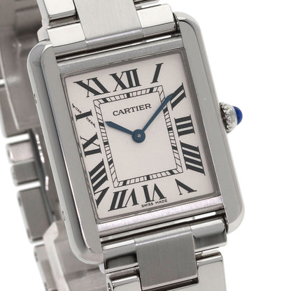 CARTIER Tank solo SM Watches W5200013 Stainless Steel/Stainless Steel Ladies