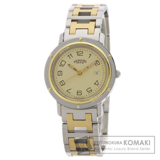 HERMES Clipper Watches CL4.420 Stainless Steel/SSxGP Boys