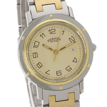 HERMES Clipper Watches CL4.420 Stainless Steel/SSxGP Boys