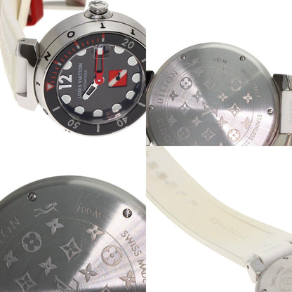 LOUIS VUITTON Tambour Diving Watches Q113A Stainless Steel/Rubber mens