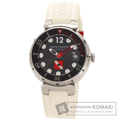 LOUIS VUITTON Tambour Diving Watches Q113A Stainless Steel/Rubber mens