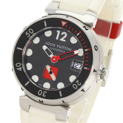 LOUIS VUITTON Tambour Diving Watches Q113A Stainless Steel/Rubber mens