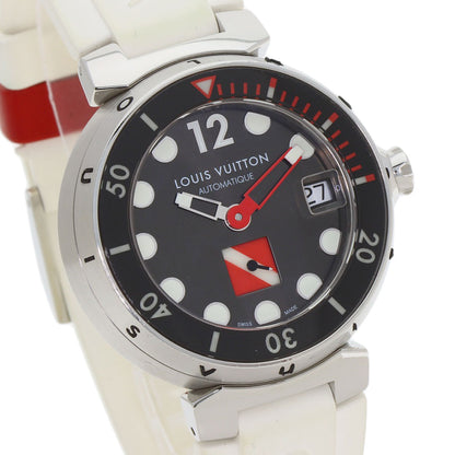 LOUIS VUITTON Tambour Diving Watches Q113A Stainless Steel/Rubber mens