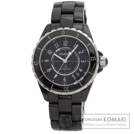 CHANEL J12 1.5" Black Ceramic Watches H0685 Ceramic/Ceramic mens