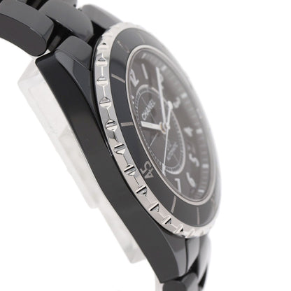 CHANEL J12 1.5" Black Ceramic Watches H0685 Ceramic/Ceramic mens