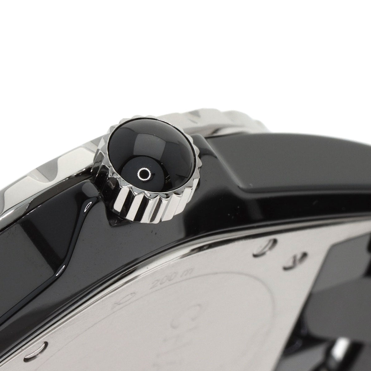 CHANEL J12 1.5" Black Ceramic Watches H0685 Ceramic/Ceramic mens
