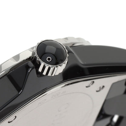 CHANEL J12 1.5" Black Ceramic Watches H0685 Ceramic/Ceramic mens