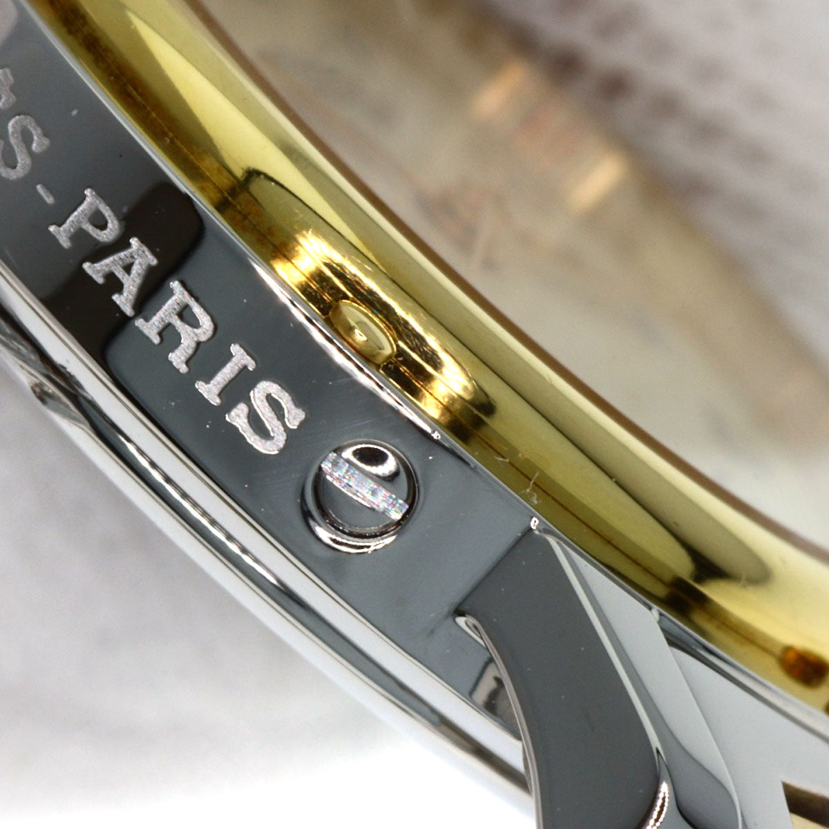 HERMES Clipper Watches CL4.220 Stainless Steel/SSxGP Ladies