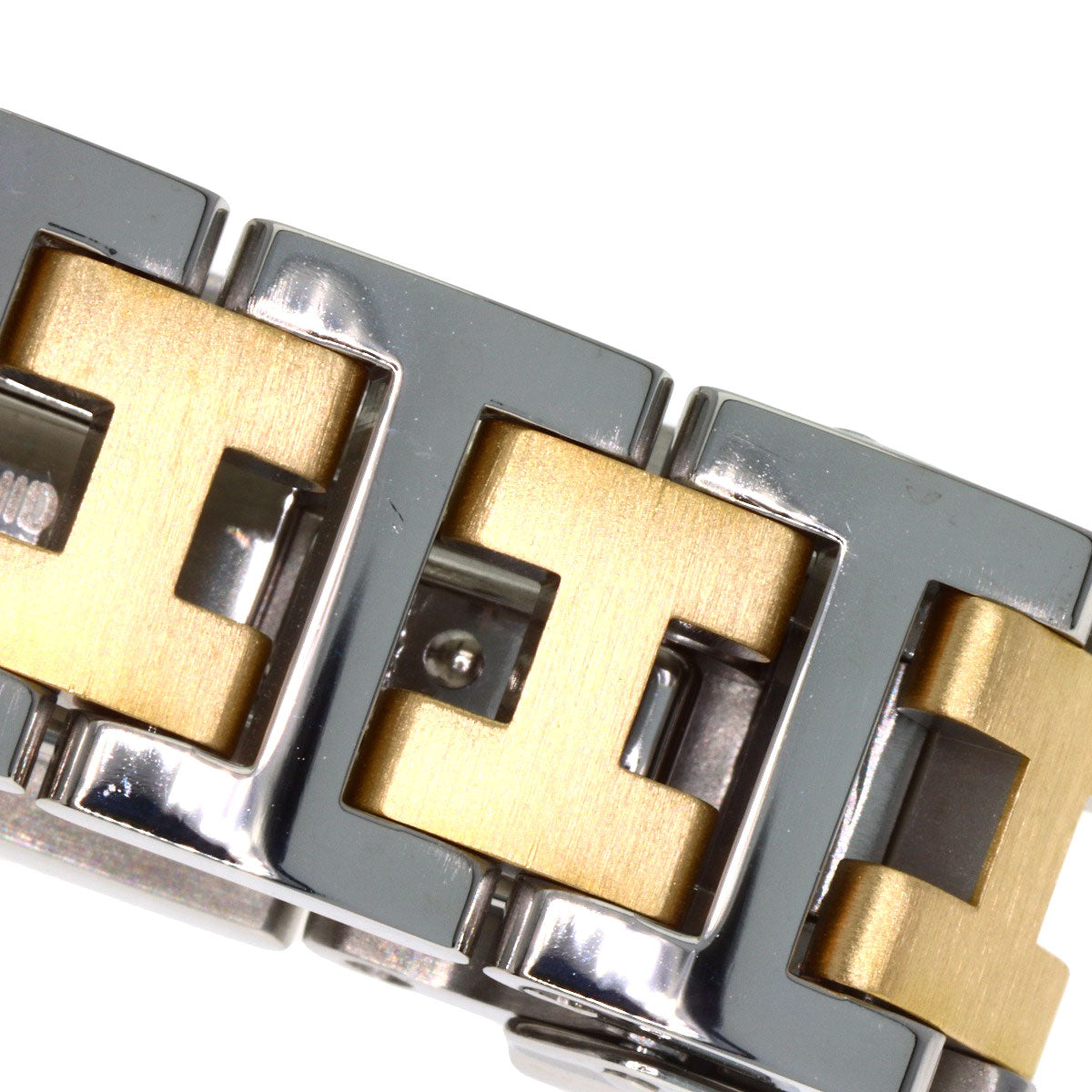 HERMES Clipper Watches CL4.220 Stainless Steel/SSxGP Ladies