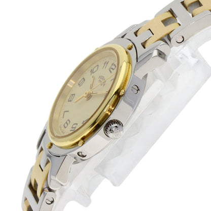 HERMES Clipper Watches CL4.220 Stainless Steel/SSxGP Ladies