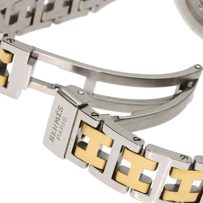 HERMES Clipper Watches CL4.220 Stainless Steel/SSxGP Ladies