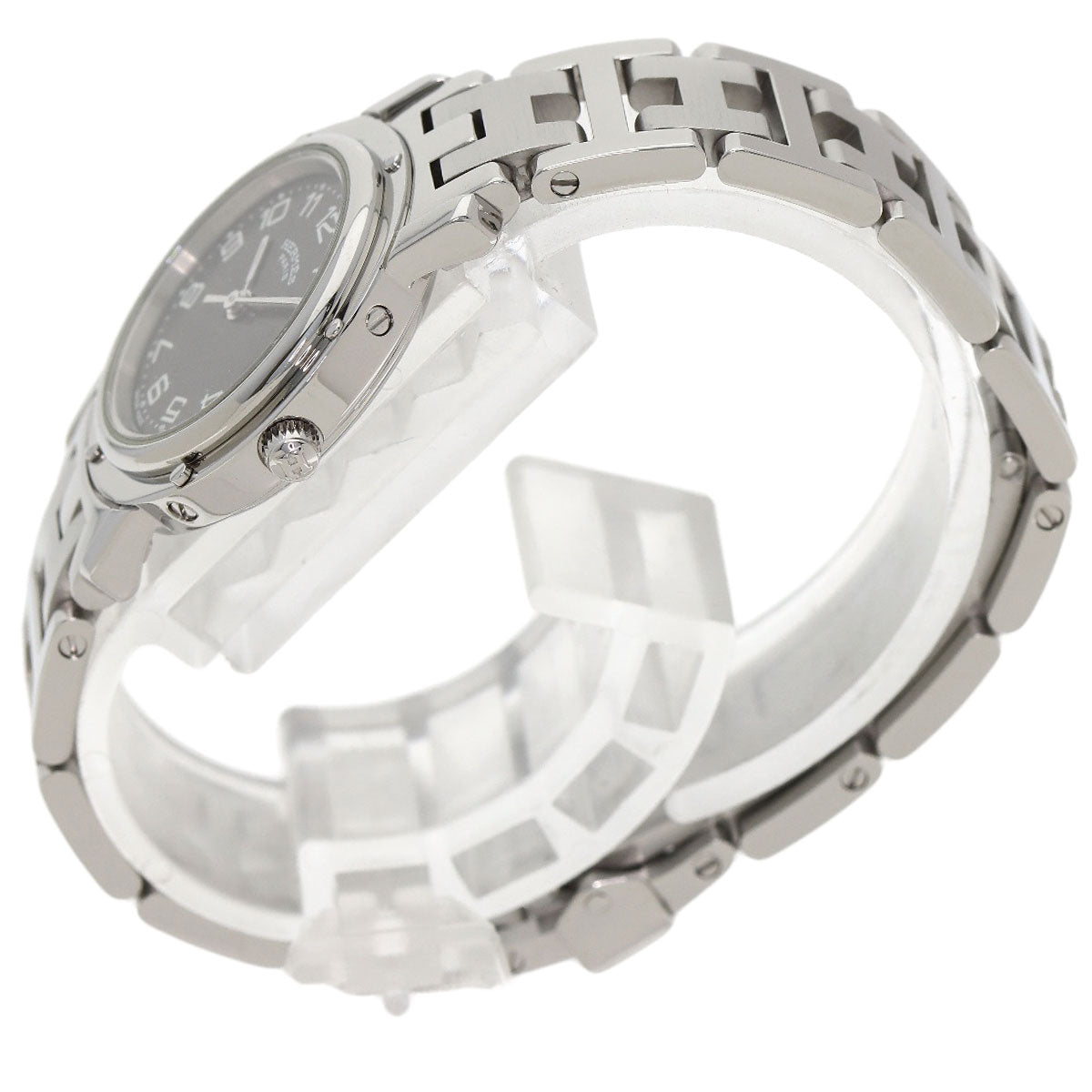 HERMES Clipper Watches CL4.210 Stainless Steel/Stainless Steel Ladies