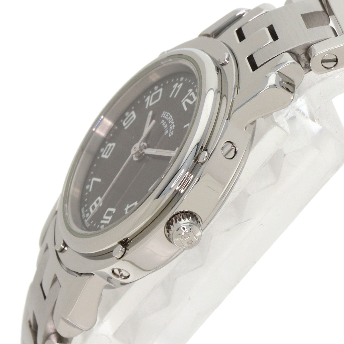 HERMES Clipper Watches CL4.210 Stainless Steel/Stainless Steel Ladies