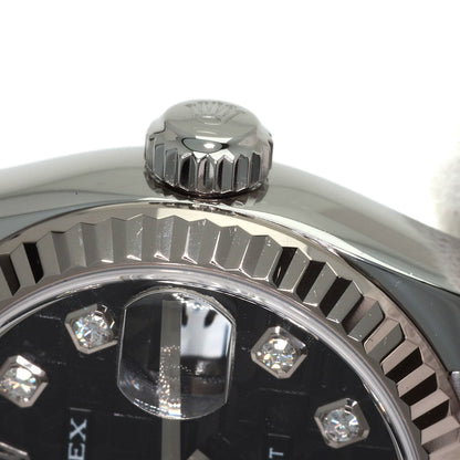 ROLEX DATEJUST 10P Diamond Watches 179174 Stainless Steel/Stainless Steel Ladies
