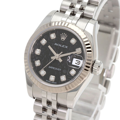 ROLEX DATEJUST 10P Diamond Watches 179174 Stainless Steel/Stainless Steel Ladies