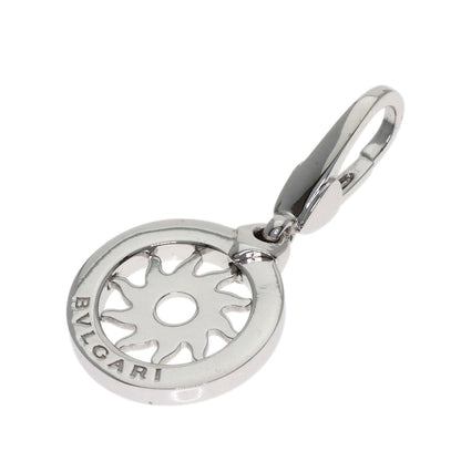 BVLGARI Tondo Charm Pendant top K18 White Gold Ladies [Used]