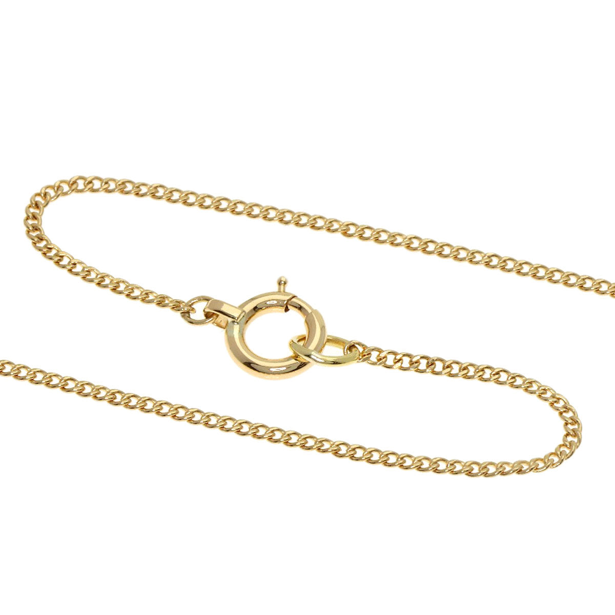 TIFFANY&Co. Leaf Diamond Necklace K18 Yellow Gold PTLadies [Used]