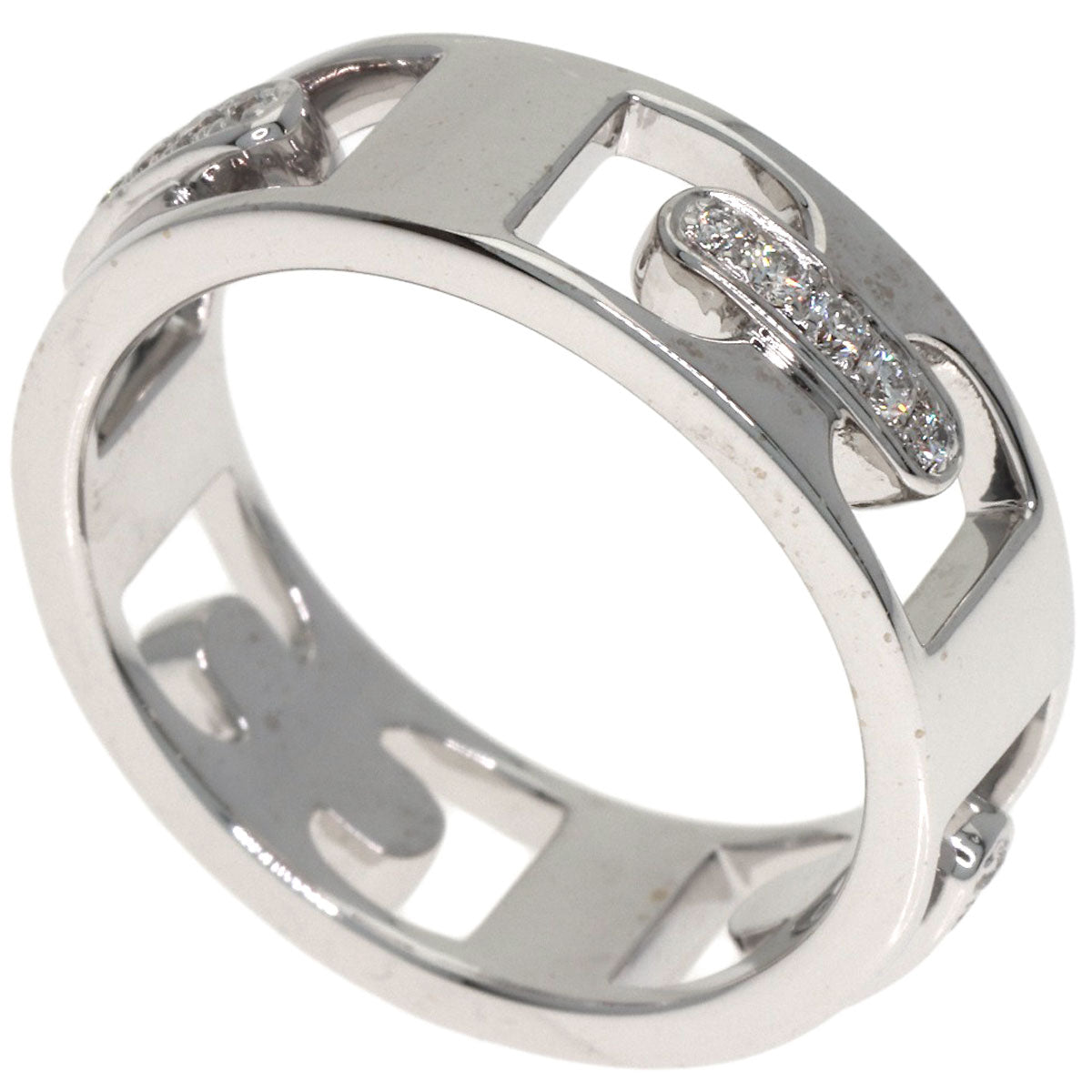 CELINE Diamond Ring K18 White Gold Ladies [Used]