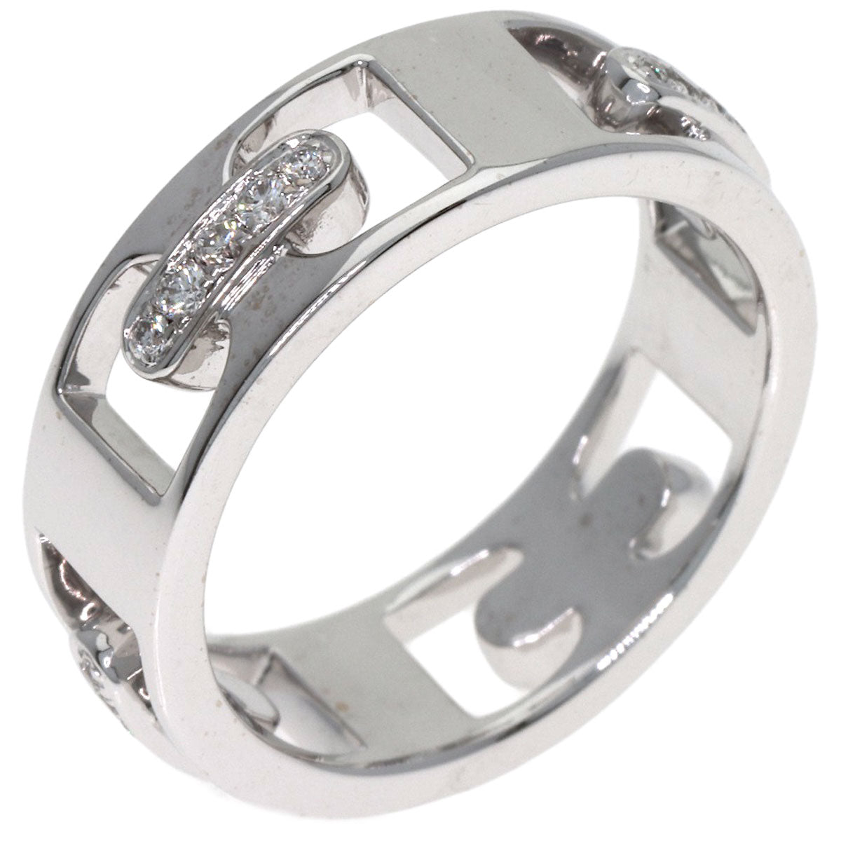 CELINE Diamond Ring K18 White Gold Ladies [Used]
