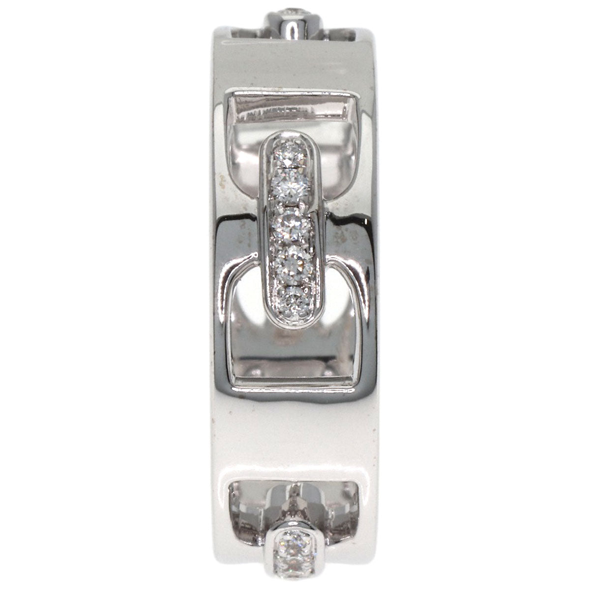 CELINE Diamond Ring K18 White Gold Ladies [Used]