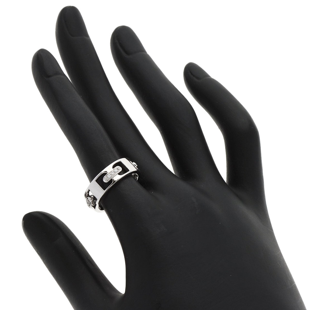 CELINE Diamond Ring K18 White Gold Ladies [Used]