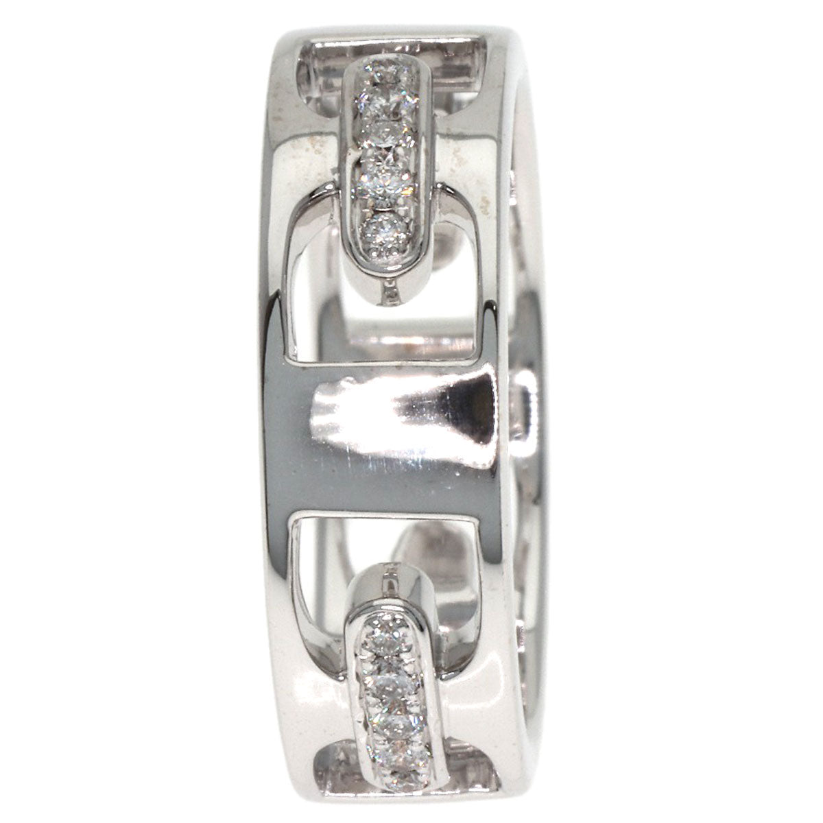CELINE Diamond Ring K18 White Gold Ladies [Used]