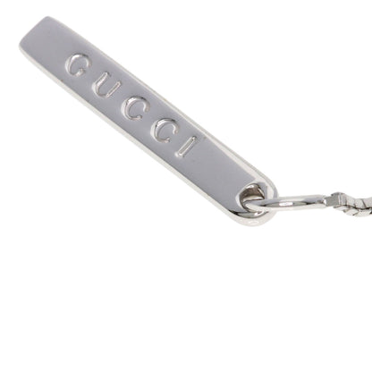 GUCCI lariat Necklace K18 White Gold Ladies [Used]