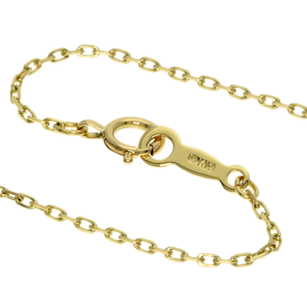 MIKIMOTO Ribbon motif Pearl Pearl Necklace K18 Yellow Gold Ladies [Used]