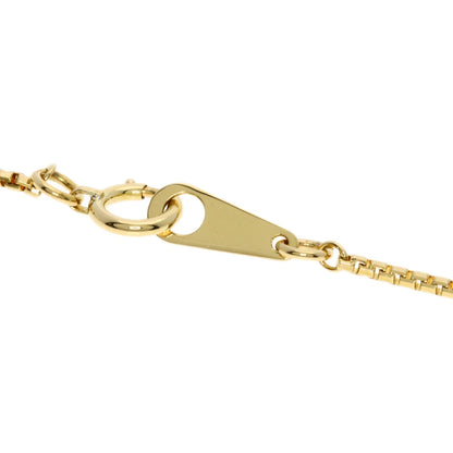 design Necklace Platinum PT850 18K Yellow Gold 4.4g　Ladies