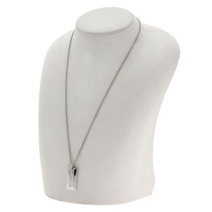ブルガリ インゴット 1P ダイヤモンド ネックレス K18ホワイトゴールド レディース 【中古】【BVLGARI】