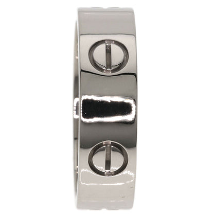 CARTIER love ring #58 Ring K18 White Gold unisex [Used]