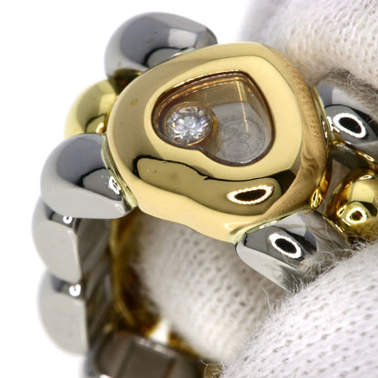 Chopard Happy diamond Ring K18 Yellow Gold Stainless SteelLadies [Used]