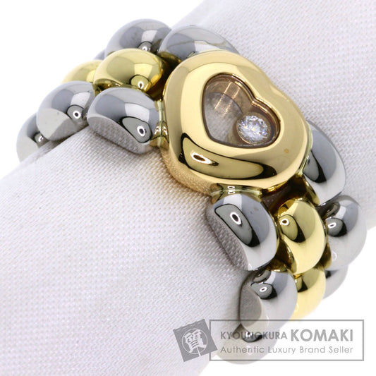 Chopard Happy diamond Ring K18 Yellow Gold Stainless SteelLadies [Used]