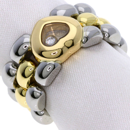 Chopard Happy diamond Ring K18 Yellow Gold Stainless SteelLadies [Used]