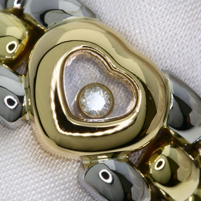 Chopard Happy diamond Ring K18 Yellow Gold Stainless SteelLadies [Used]