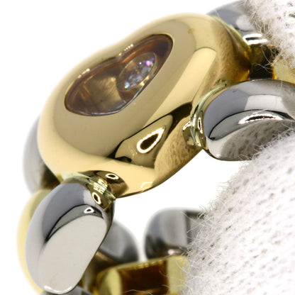 Chopard Happy diamond Ring K18 Yellow Gold Stainless SteelLadies [Used]
