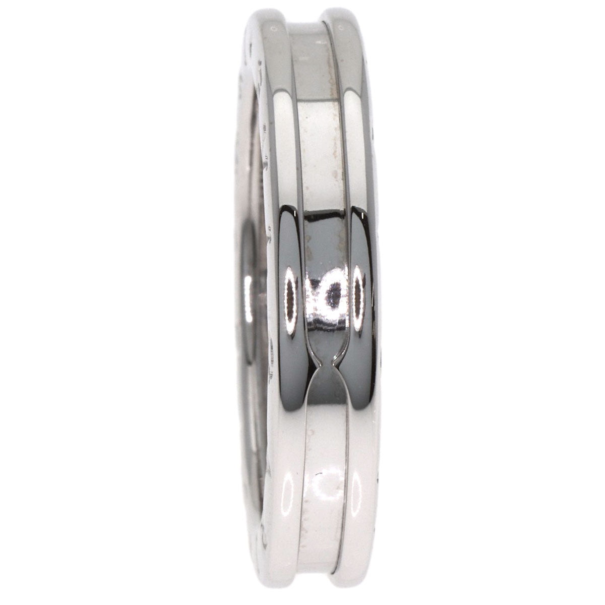 BVLGARI B.zero1 1 band #60 Ring K18 White Gold Ladies [Used]