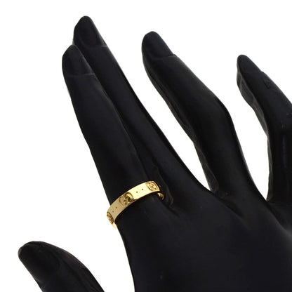 GUCCI Icon # 11 Ring K18 Yellow Gold Ladies [Used]