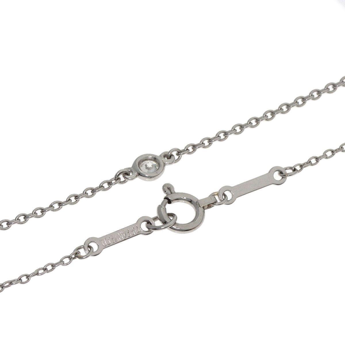 TIFFANY&Co. By The Yard 3P Diamond Bracelet Platinum PT950 PT850Ladies [Used]