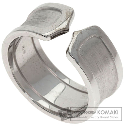 カルティエ C2リング LM #60 リング・指輪 K18ホワイトゴールド レディース 【中古】【CARTIER】