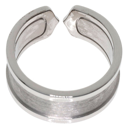 カルティエ C2リング LM #60 リング・指輪 K18ホワイトゴールド レディース 【中古】【CARTIER】