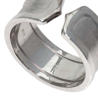 カルティエ C2リング LM #60 リング・指輪 K18ホワイトゴールド レディース 【中古】【CARTIER】