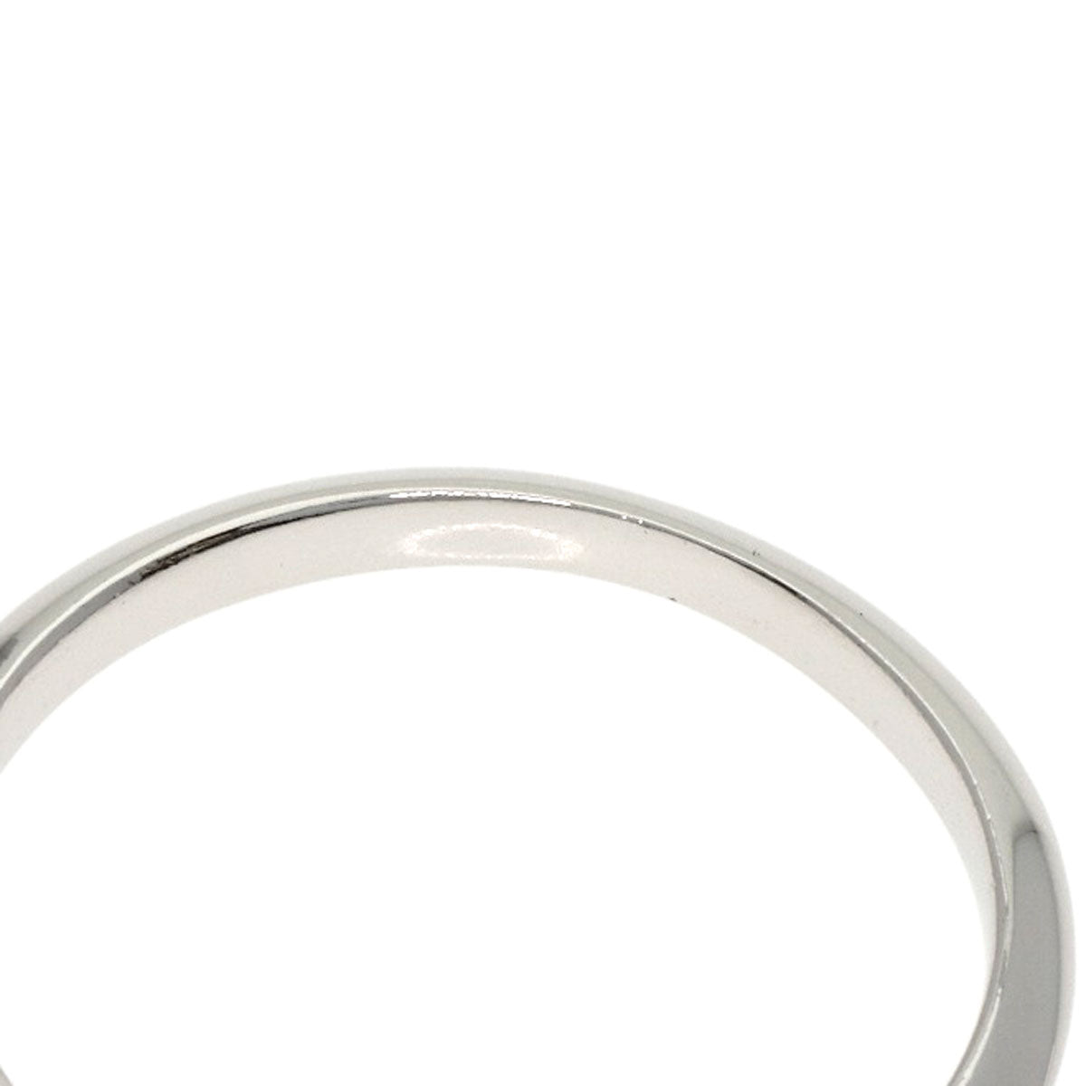 TIFFANY&Co. Knife edge Ring Platinum Ladies [Used]