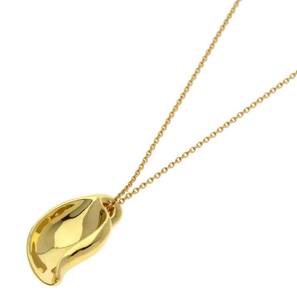 ティファニー リーフ エルサペレッティ ネックレス K18イエローゴールド レディース 【中古】【TIFFANY&Co.】