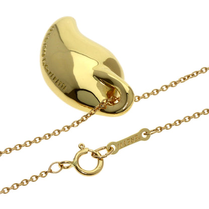 ティファニー リーフ エルサペレッティ ネックレス K18イエローゴールド レディース 【中古】【TIFFANY&Co.】