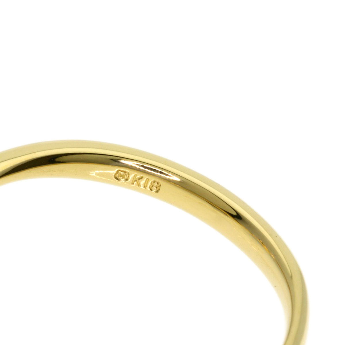 MIKIMOTO Pearl Pearl Diamond Ring K18 Yellow Gold Ladies [Used]