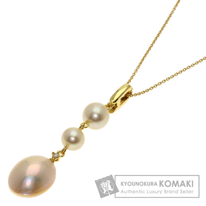 TASAKI Mabe Pearl Pearl Necklace K18 Yellow Gold Ladies [Used]