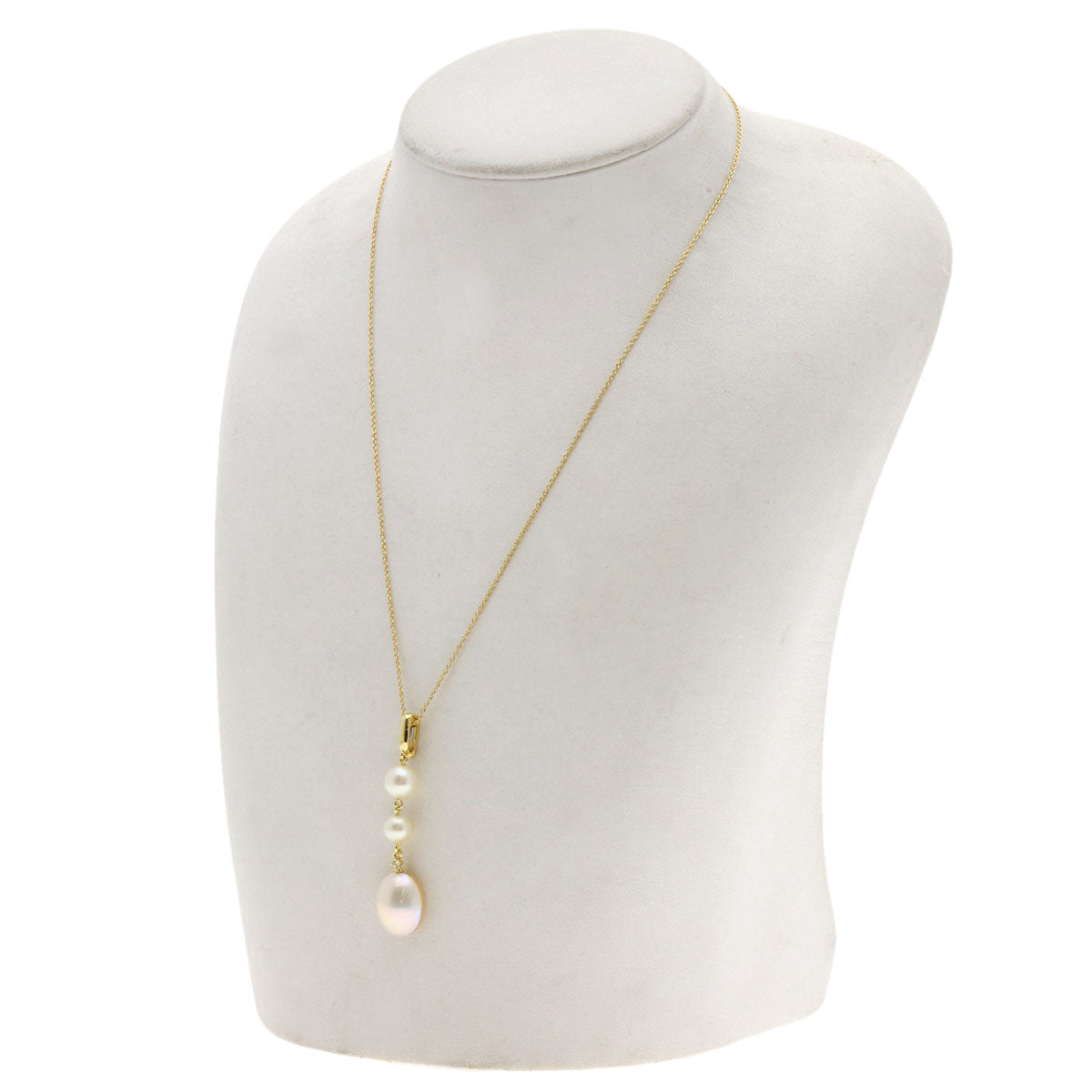 TASAKI Mabe Pearl Pearl Necklace K18 Yellow Gold Ladies [Used]